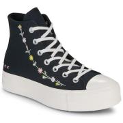 Hoge Sneakers Converse CHUCK TAYLOR ALL STAR LIFT FLORAL EMBROIDERY