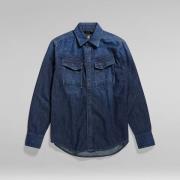 Overhemd Lange Mouw G-Star Raw Surchemise slim en jean
