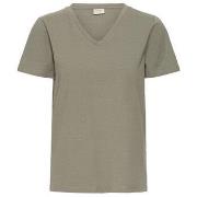 T-shirt Korte Mouw Fransa T-shirt femme Shoulder V 1