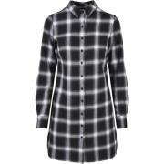 Jurk Urban Classics Robe chemise à carreaux en coton femme