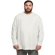 T-shirt Urban Classics T-shirt à manches longues Henley Oversized