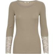 T-Shirt Lange Mouw Fransa T-shirt manches longues femme Hizamond