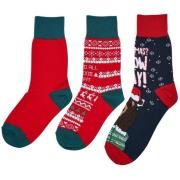 Sokken Urban Classics chaussettes Christmas Bear (x3)