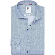 Overhemd Lange Mouw R2 Amsterdam R2 Japanese Knitted Overhemd Print Bl...