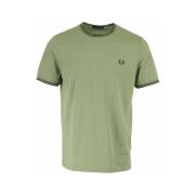 T-shirt Korte Mouw Fred Perry Twin Tipped T-Shirt