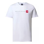 T-shirt The North Face NF0A87NS M SS NSE TEE-FN41 WHITE