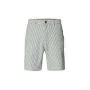 Korte Broek Selected Regular Shorts Karl - Sky Captain/Egret