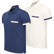 Polo Shirt Korte Mouw Cappuccino Italia Todi 2-Pack Polo
