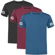 T-shirt Korte Mouw Björn Borg 3-Pack Permormance Tee
