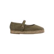Ballerina's Paez Mary Jane Raw W - Essential Khaki
