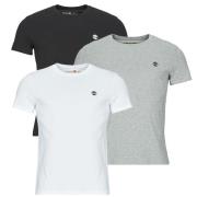 T-shirt Korte Mouw Timberland SS 3xPack Basic Jersey Crew Tee Slim
