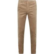 Broek Suitable Chino Plato Corduroy Beige