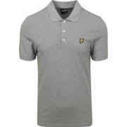 T-shirt Lyle And Scott Polo Plain Grijs