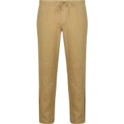 Broek Suitable Linnen Beach Chino Beige