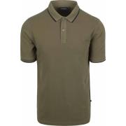 T-shirt Suitable Respect Polo Tip Ferry Olijfgroen