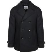 Mantel Mcgregor Core Peacoat Wool Blend Navy