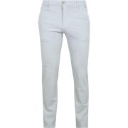 Broek Suitable Chino Philo Flex Lichtblauw