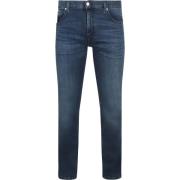 Broek Alberto Slim Dual Flex Denim Donkerblauw
