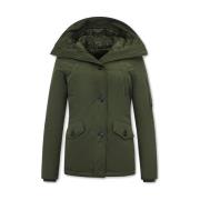 Parka Jas Thebrand Getailleerde Winterjas Capuchon