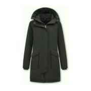 Parka Jas Gentile Bellini Lange Winterjas Capuchon