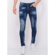 Skinny Jeans Local Fanatic Er Jeans H Paint Splatter