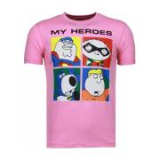 T-shirt Korte Mouw Local Fanatic Super Family