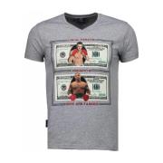 T-shirt Korte Mouw Local Fanatic Golden Boy Vs Iron Mike