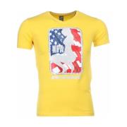 T-shirt Korte Mouw Local Fanatic NPA Print