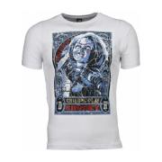 T-shirt Korte Mouw Local Fanatic Chucky Poster Print