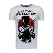 T-shirt Korte Mouw Local Fanatic Flockprint
