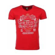 T-shirt Korte Mouw Local Fanatic Black Edition Print