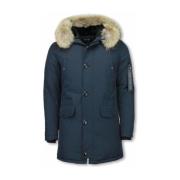 Parka Jas Enos Parka Jas Bontkraag