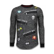 Sweater Local Fanatic Longfit Embroidery Patches Elite