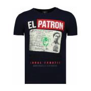 T-shirt Korte Mouw Local Fanatic El Patron Narcos Billionaire