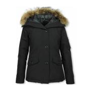 Parka Jas Thebrand Korte Winterjas Bontkraag