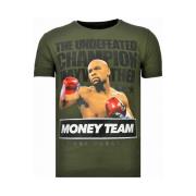 T-shirt Korte Mouw Local Fanatic Money Team Champ Rhinestone