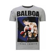 T-shirt Korte Mouw Local Fanatic Balboa Rhinestone