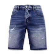 Korte Broek Enos Stretch Korte Broek Denim Short