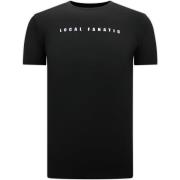 T-shirt Korte Mouw Local Fanatic Cartoon