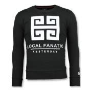 Sweater Local Fanatic Greek Border Leuke Z