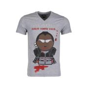 T-shirt Korte Mouw Local Fanatic Blade Fearless Vampire Killer