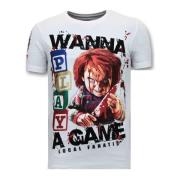 T-shirt Korte Mouw Local Fanatic Chucky Childs Play