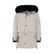 Parka Jas Enos Parka Jas Faux Bontkraag