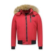 Parka Jas Actie Enos Winterjas Kort Echte Grote