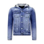 Spijkerjack Local Fanatic E Spijkerjas Capuchon RJ