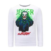 Sweater Tony Backer Print Joker