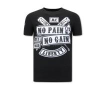 T-shirt Korte Mouw Local Fanatic Print Sons Of Anarchy MC