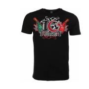 T-shirt Korte Mouw Local Fanatic I Love Turkey