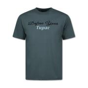 T-shirt Korte Mouw True Rise Oversized Tupac Shakur Print