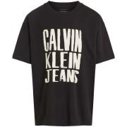T-shirt Korte Mouw Calvin Klein Jeans Bold Ckj Logo T-Shirt